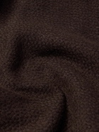 Monitaly - Jute Belted Alpaca-Blend Coat - Brown