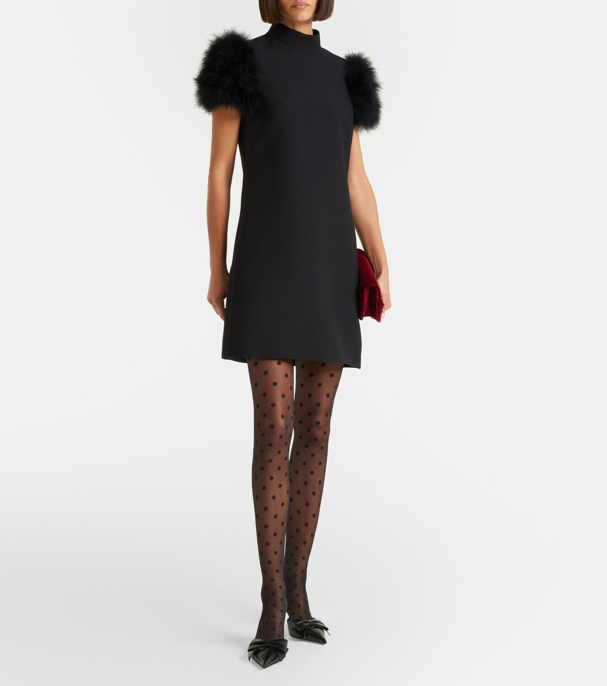 Wolford Daisy floral sheer tights