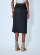 Maison Margiela Topstitching Midi Skirt