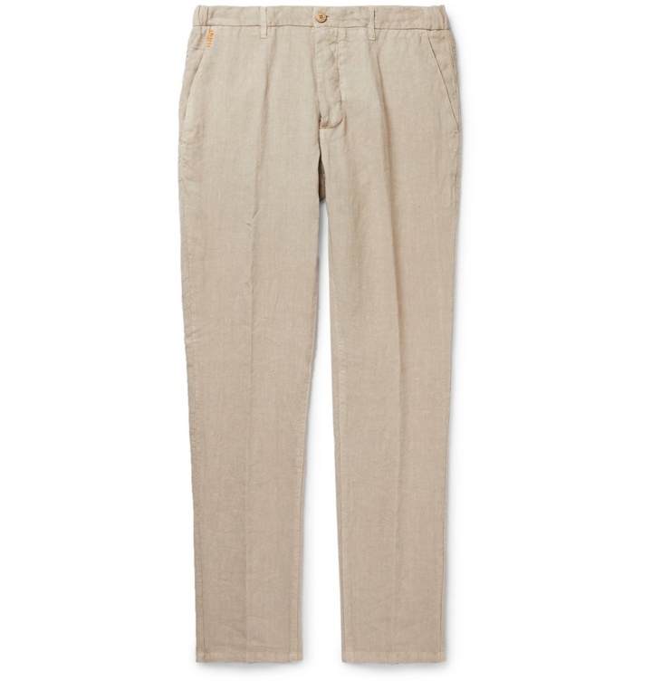 Photo: Altea - Tapered Linen Trousers - Neutrals