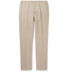 Altea - Tapered Linen Trousers - Neutrals