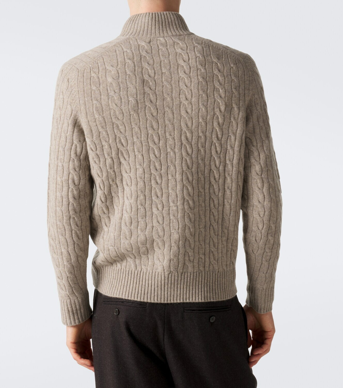 Arch4 Thames cable-knit cashmere sweater