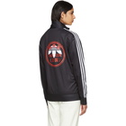 adidas Originals by Alexander Wang Black and White Zip-Up Track Jacket