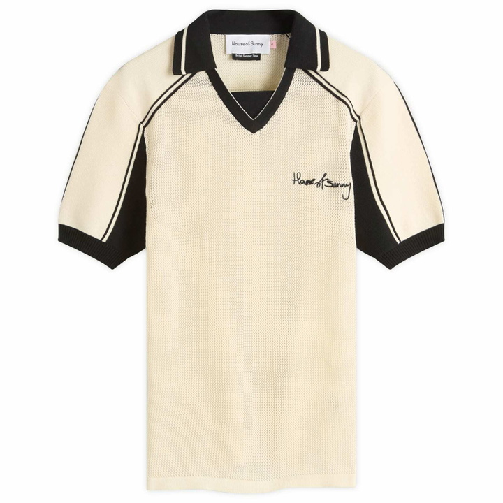 Photo: House Of Sunny Women's Keepers Knit Polo in Oat