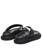 The Attico Alton leather thong sandals
