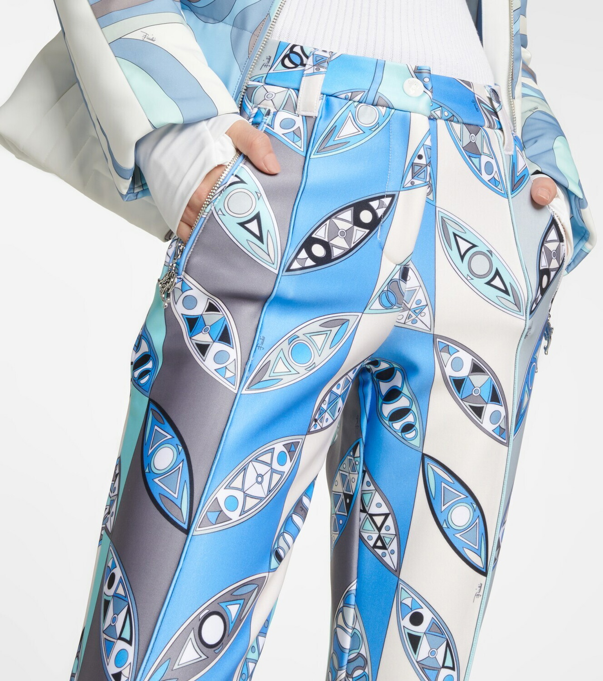 Pucci - x Fusalp printed stirrup ski pants