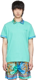 Versace Jeans Couture Green Cotton Polo
