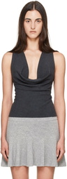 Belle Anna Gray Maxim Top