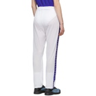 Anton Belinskiy White Mesh Logo Lounge Pants