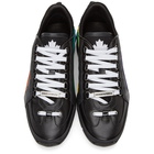 Dsquared2 Black 551 Rainbow Sneakers