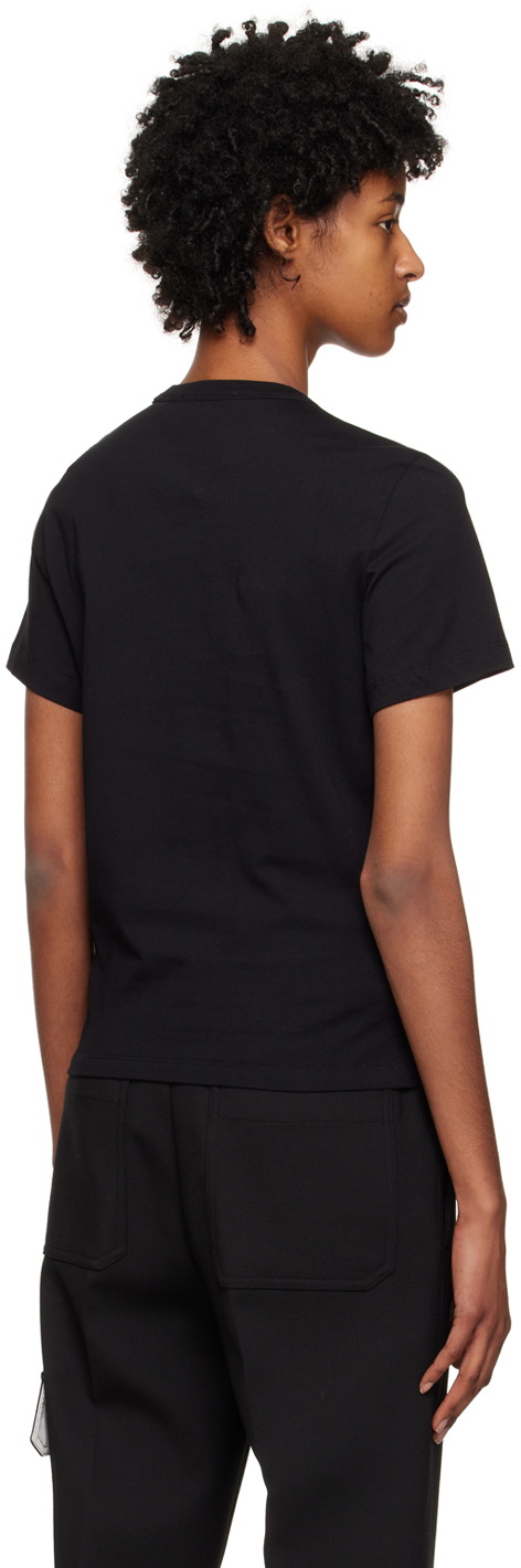 SSENSE Exclusive Black T-Shirt by Helmut Lang on Sale