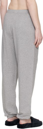 MM6 Maison Margiela Gray Unbrushed Cotton Sweatpants