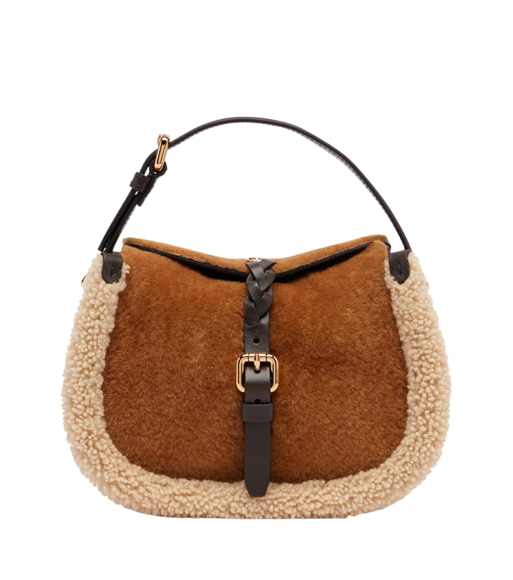 Photo: Etro Pony Small shearling top-handle bag