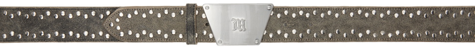 【関税込み】MISBHV トープ The 2000 Buckle ベルト MISBHV Taupe 'The 2000 Buckle' Belt MISBHV