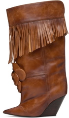 ABRA Brown Rose Tall Boots