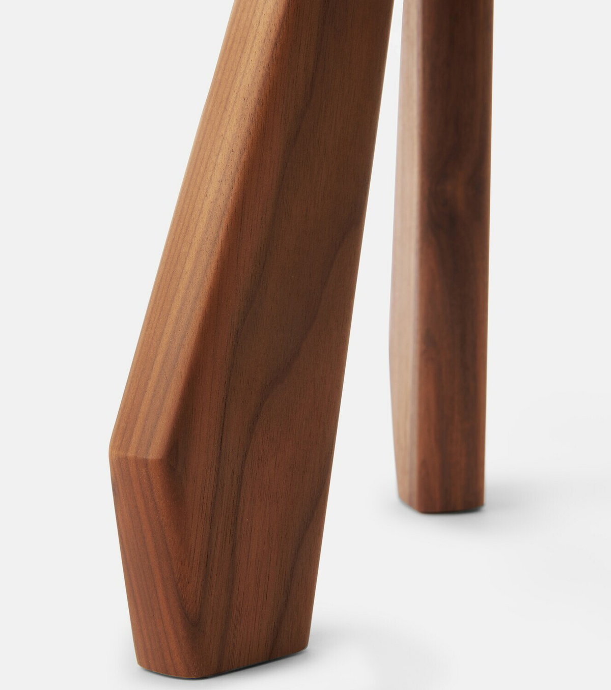 Cassina Méribel walnut stool