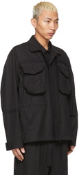 Sacai Black Weather Mix Jacket