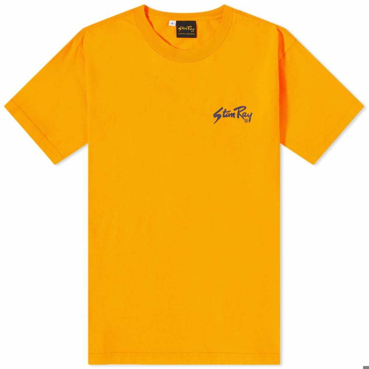 Photo: Stan Ray Men's Og Logo T-Shirt in Blaze Orange