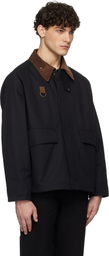 Uniform Bridge Black Short Hunting Jacket
