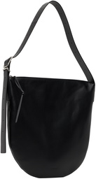 Jil Sander Black Embossed Shoulder Bag