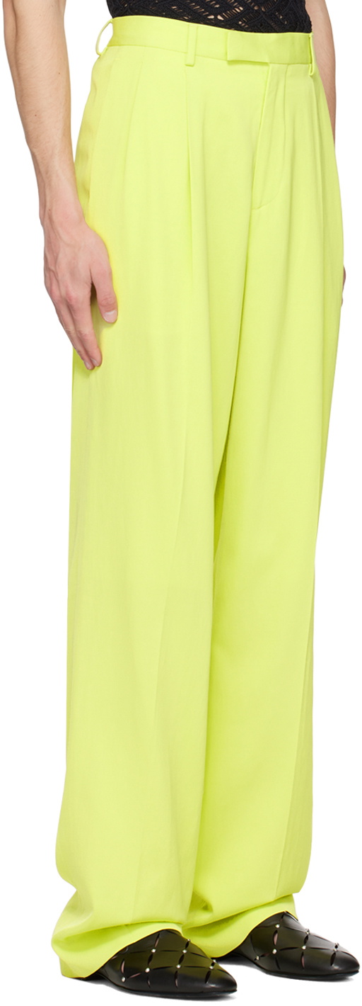 Versace Green Formal Trousers Versace