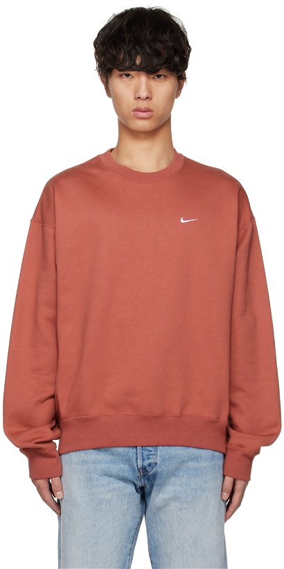 Photo: Nike Burgundy Embroidered Sweatshirt
