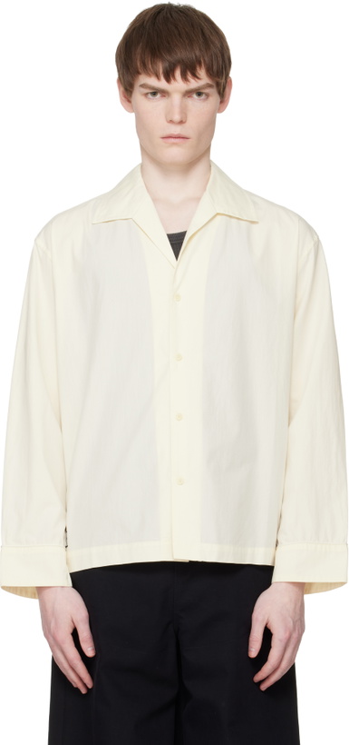 Photo: Entire Studios Off-White LS Pajama Shirt