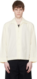 Entire Studios Off-White LS Pajama Shirt