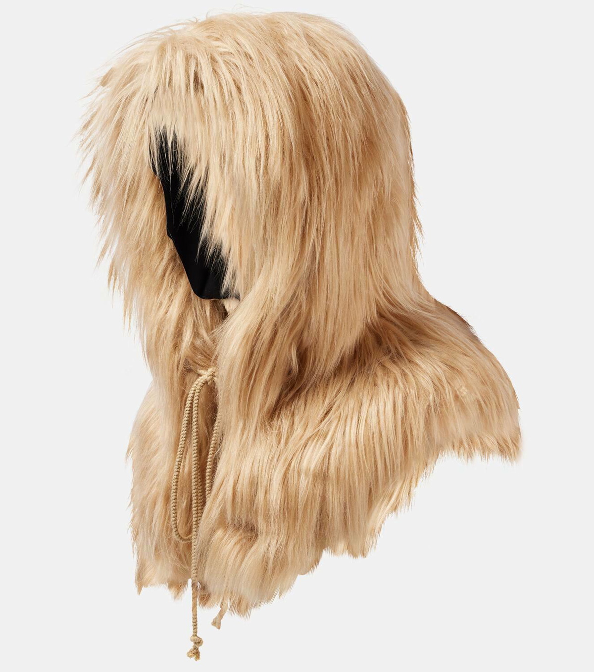 Ruslan Baginskiy Faux fur hood
