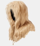 Ruslan Baginskiy Faux fur hood