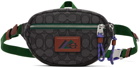 Coach 1941 Gray & Green Utility Signature Pouch