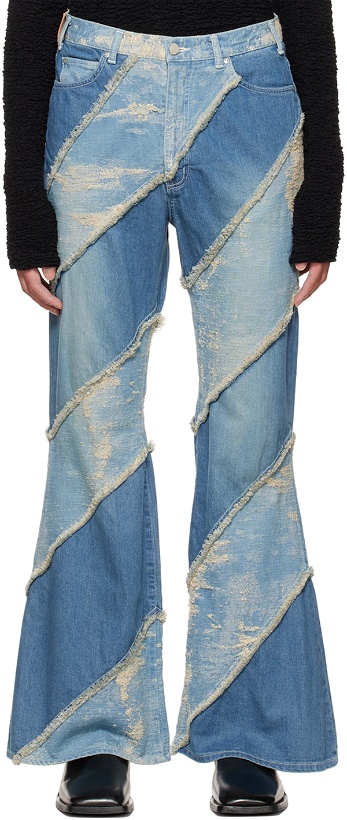 Photo: TAAKK Blue Distressed Jeans