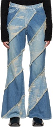 TAAKK Blue Distressed Jeans