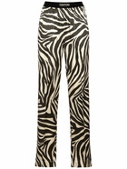 TOM FORD - Printed Silk Satin Pajama Pants