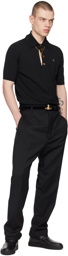 Vivienne Westwood Black Ripped Polo