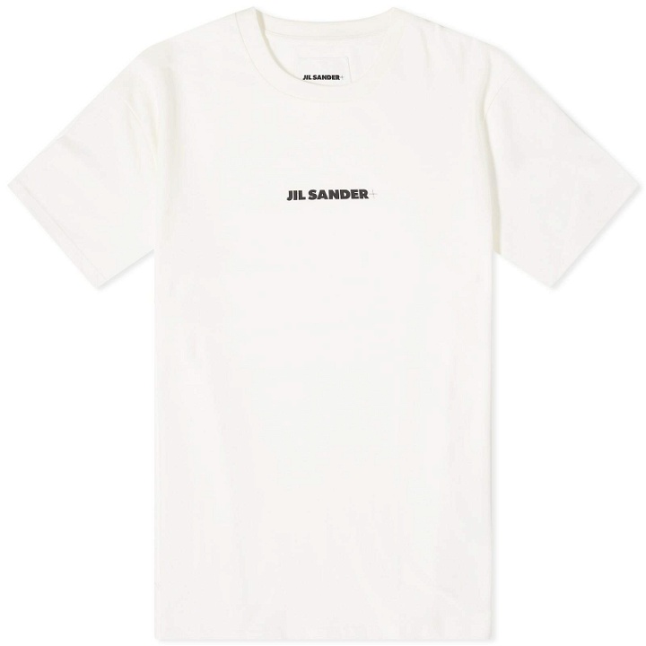Photo: Jil Sander+ Men's Jil Sander Plus Logo Active T-Shirt in Porcelain