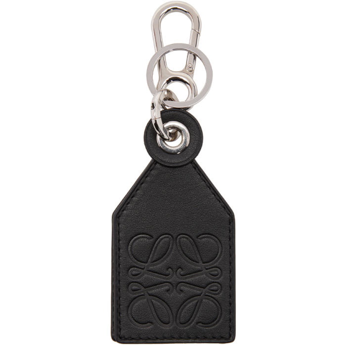 Photo: Loewe Black Tag Charm Keychain 