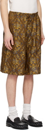 NEEDLES Brown Kae Tanaka Edition H.D. Shorts