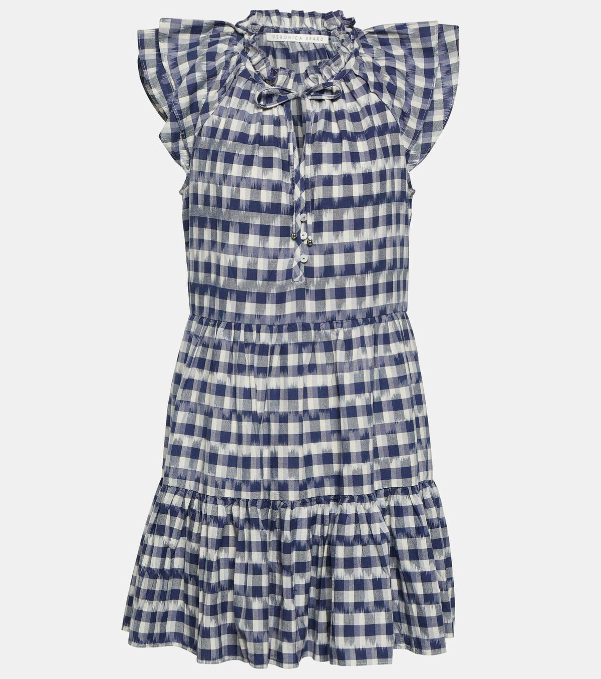 Veronica Beard Zee gingham cotton minidress Veronica Beard