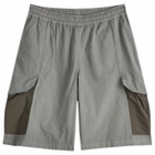 A-COLD-WALL* Men's Brunswick Cargo Shorts in Grey Stone