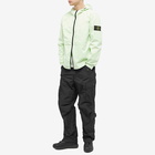 Stone Island Men's Supima Cotton Twill Stretch Hooded Jacket in Light Green