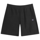 Champion Men's Reverse Weave Sweat Shorts in Black