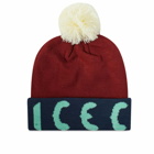 ICECREAM Men's Bobble Beanie in Red