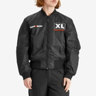 Maharishi Men's XL Temporary Celeste MA-1 Flight Jacket in Black