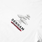 Denham Men's Japan Tour Tree Chest Logo T-Shirt in White