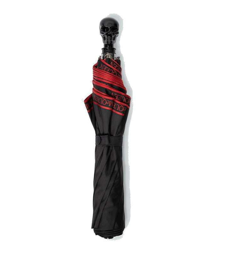 Photo: Alexander McQueen Logo trim umbrella