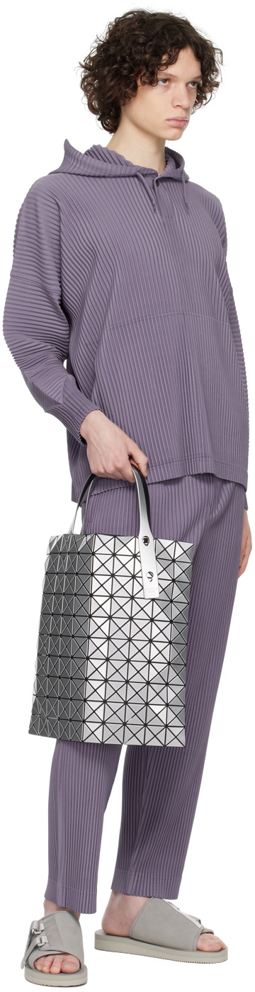 BAO BAO ISSEY MIYAKE Silver Prism Tote Bao Bao Issey Miyake