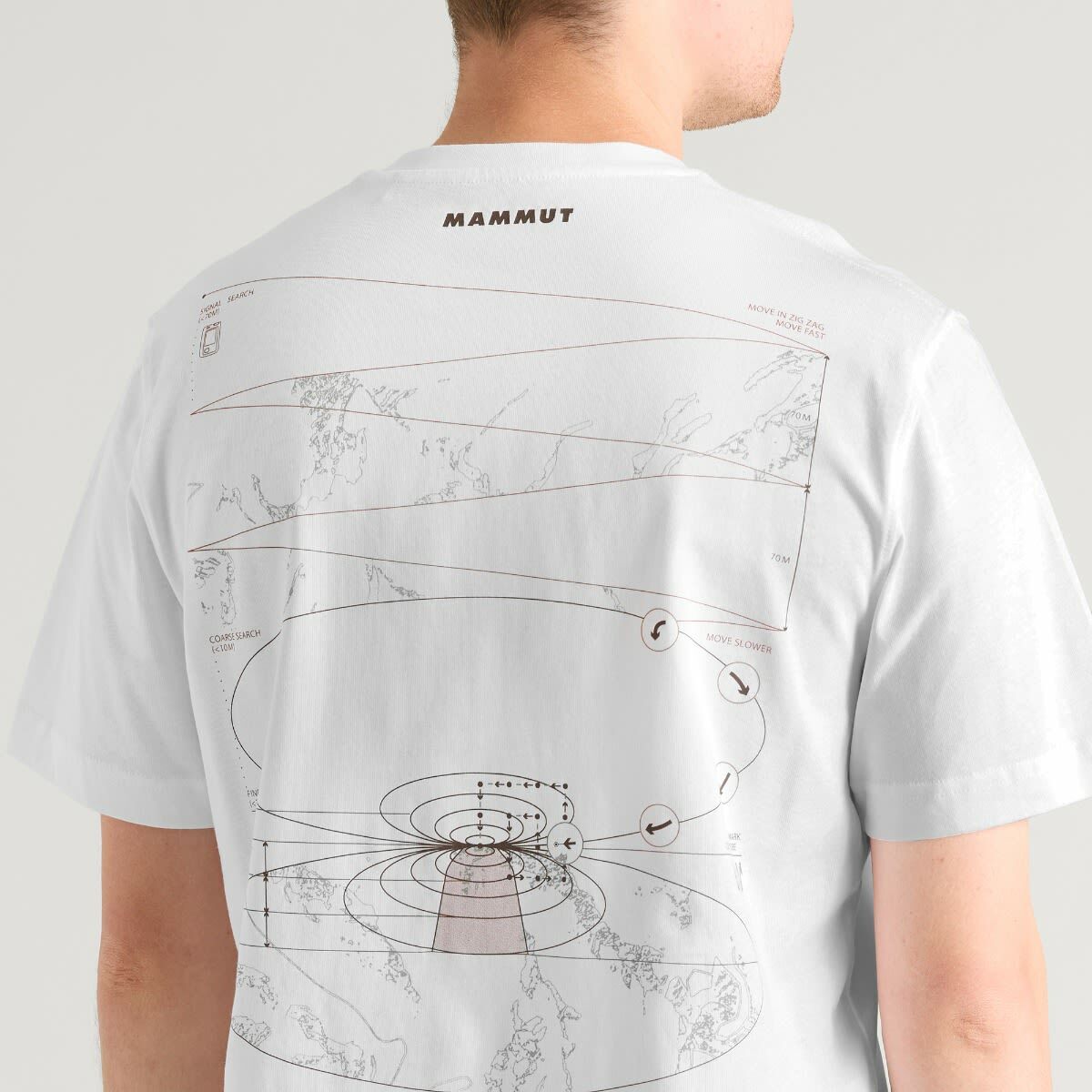Mammut Men's Base T-Shirt in White
