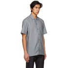 Brioni Grey Regular Short Sleeve Shirt