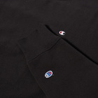 Champion Reverse Weave Men's Classic Crew Sweat in Black